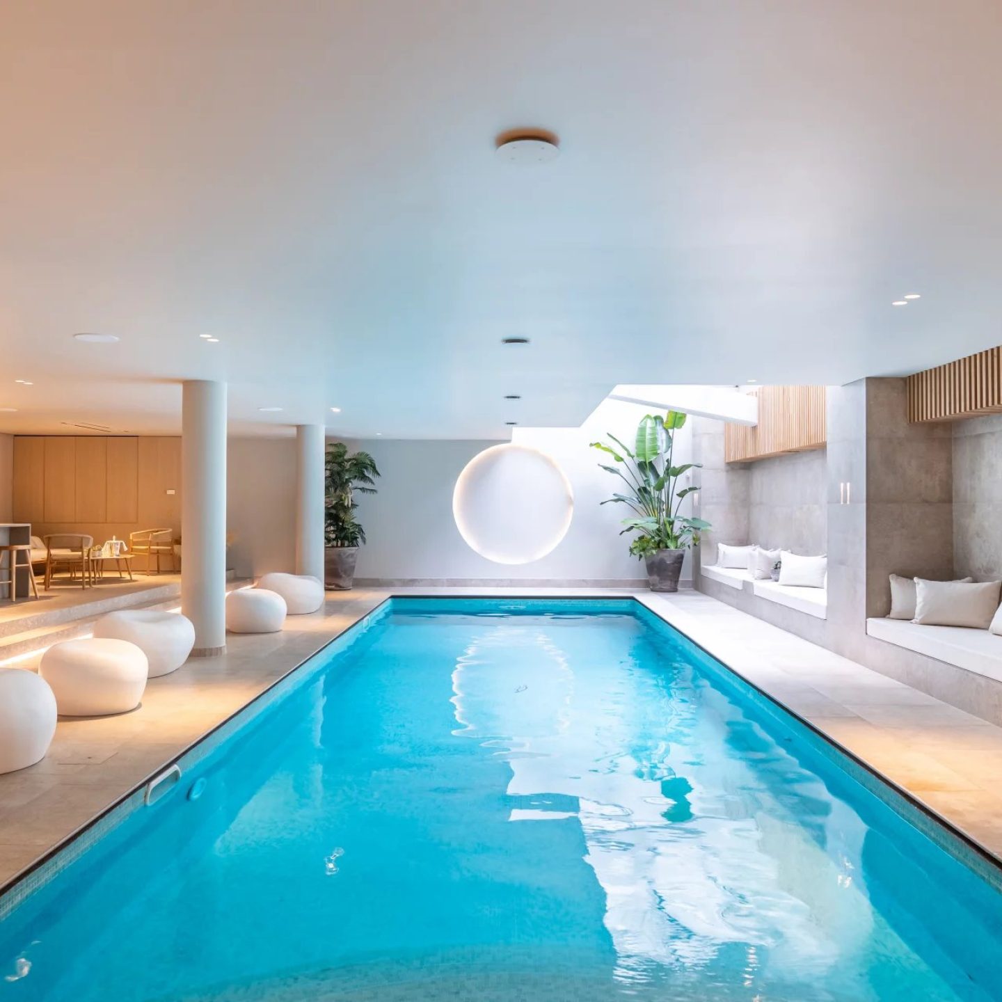 La Tour Paris luxury apartment indoor swimming pool