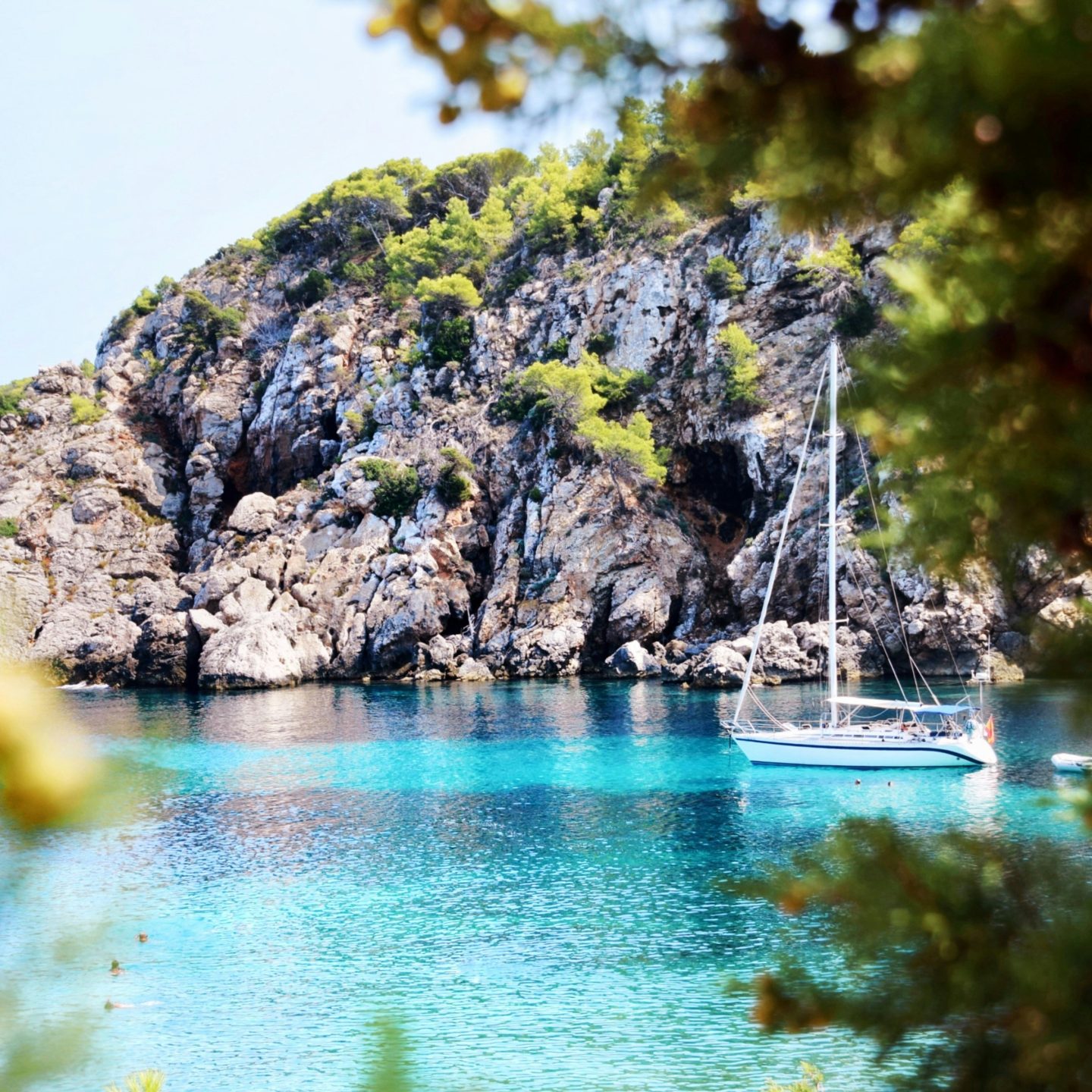 Ibiza sailing boat